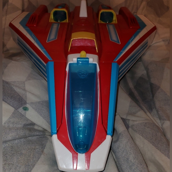 Paw Patrol Super Paws Mighty Jet Command Center 2 In 1 Spaceship/ jet - Picture 2 of 5